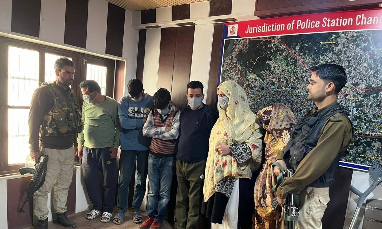 Husband-wife duo allegedly running sex scandal in Nowgam, held on spot