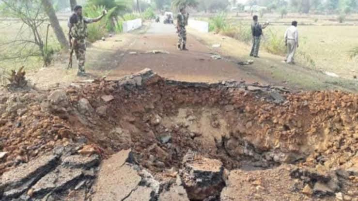 10 Policemen killed in a Deadly Maoist Attack in Bastar