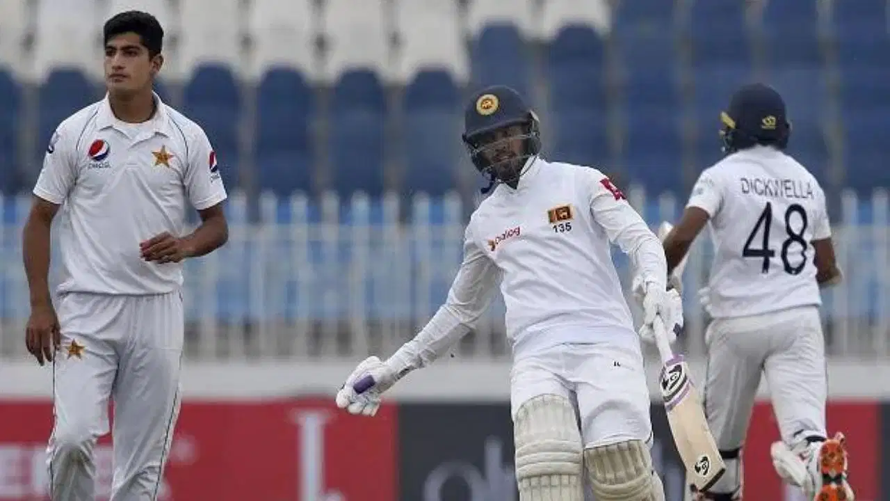 Galle Test, Pak v SLK: Saud Shakeel Shines with a double ton