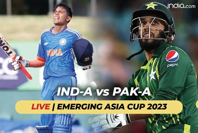 ACC Men’s Emerging Asia Cup 2023– India-Pakistan A Teams Mega Clash in Coveted Final in Colombo