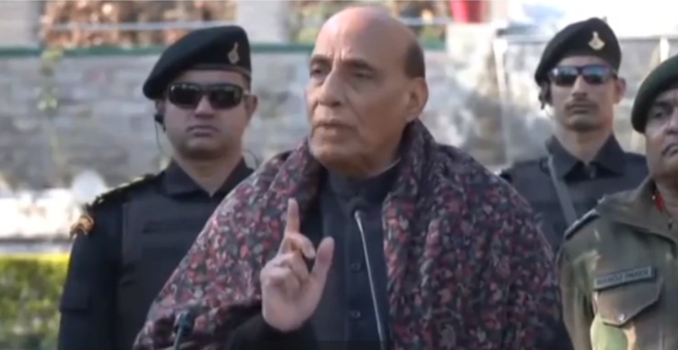 Rajnath Singh Urges Troops to Avoid Mistakes That Harm Fellow Countrymen.