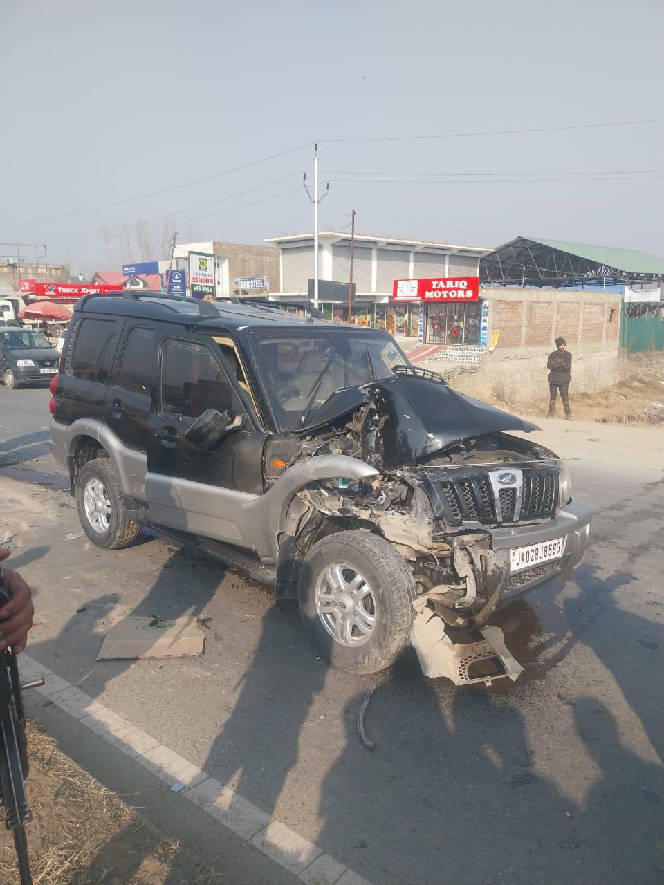 Mehbooba Mufti Unharmed After Car Accident in South Kashmir.
