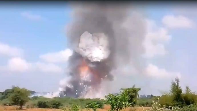 Explosion in Tamil Nadu Firecracker Factory Kills Ten, Injures Three