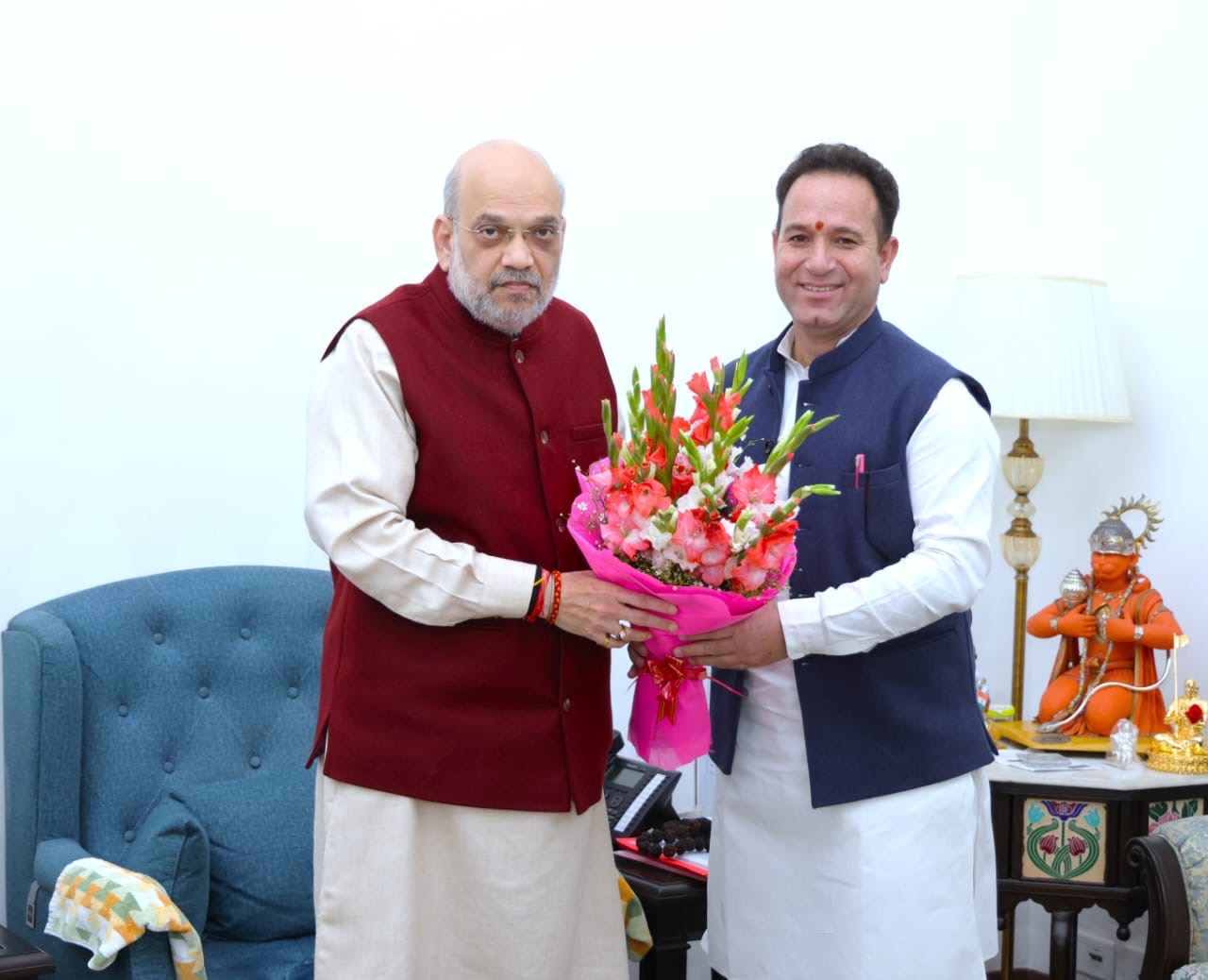 LoP J&K meets HM Amit Shah discuss crucial issues in the region
