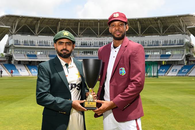 West Indies 194/3 at Stumps on Day 1 Against Pakistan