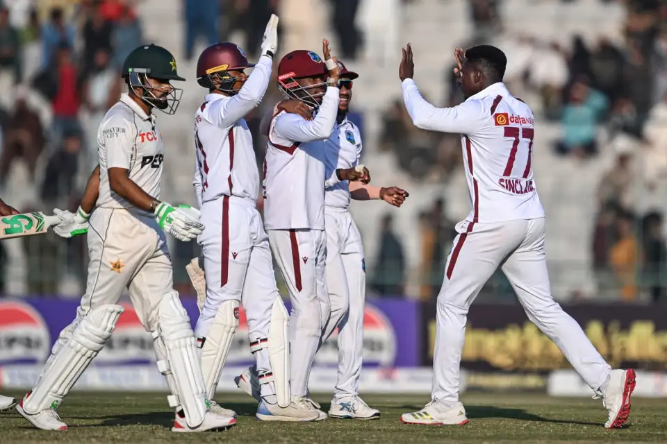 Sensational Spells By Seales & Greaves Crush Pakistan By 90 Runs, Babar Fights A Lone Battle