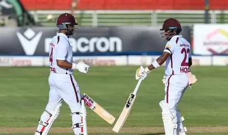 West Indies’ Batters Make Pakistan Bowlers Grind, Pile Up 239-5 On Rain Hit Day 1