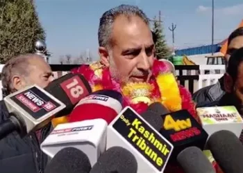 BJP Suspends District President Pulwama Showkat Gayoor Andrabi After J&K Police Registers FIR, Alleging Extortion of Rs\-500,000, Against Him
